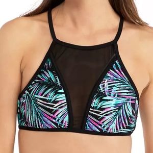 EUC Island Soul mesh front halter style bikini top